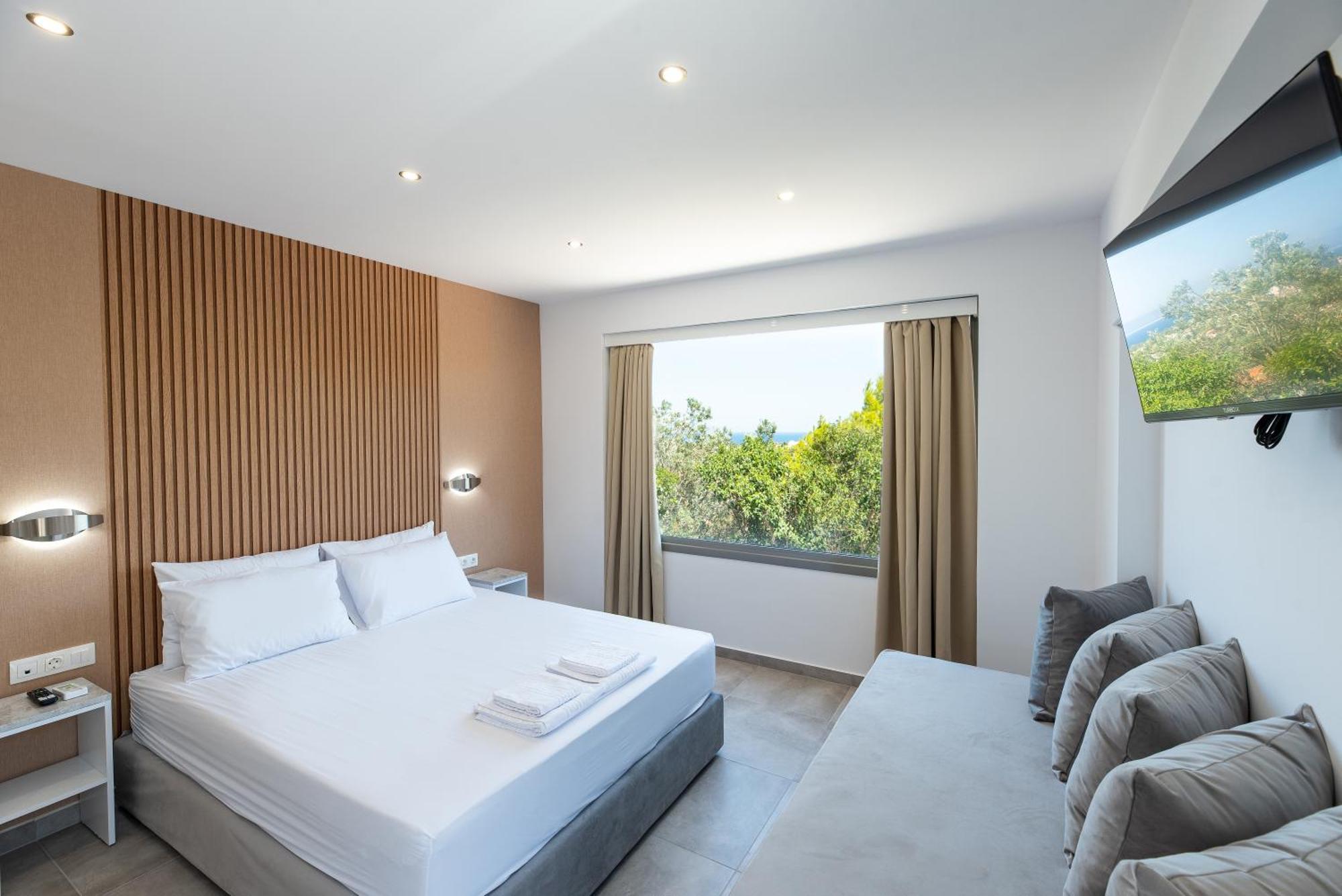 Airscape Hotel Free Shuttle From Athen'S Airport 아르테미다 객실 사진