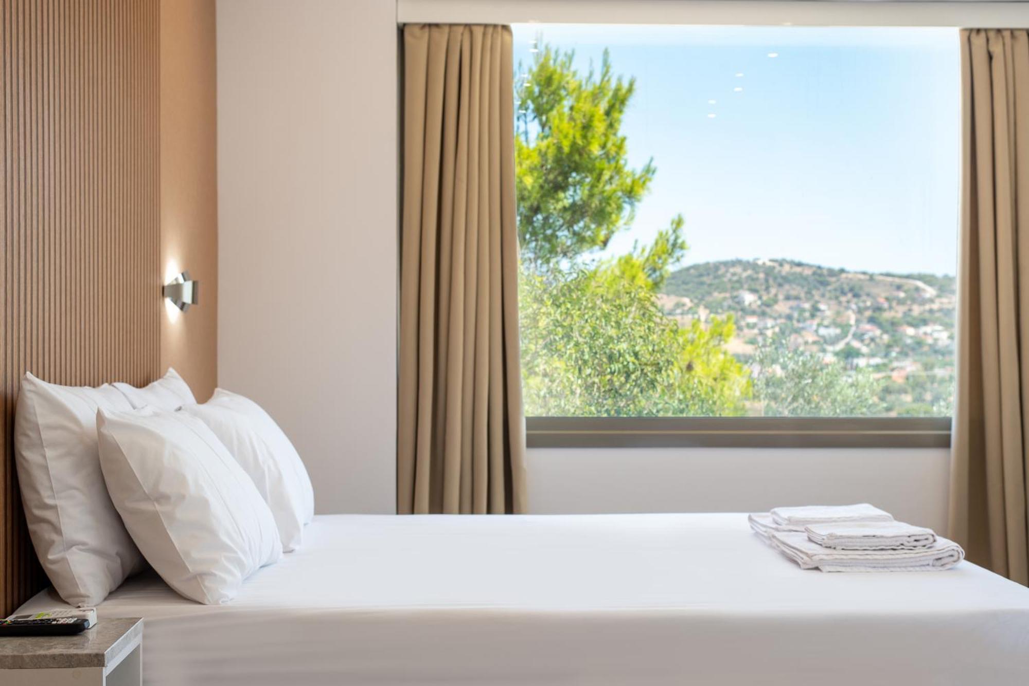 Airscape Hotel Free Shuttle From Athen'S Airport 아르테미다 객실 사진